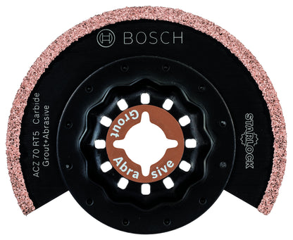 Bosch Starlock Multitoolaccessoire - Acz 70 Rt5 Carbide Riff Segmentzaagblad - [Dutch Import]
