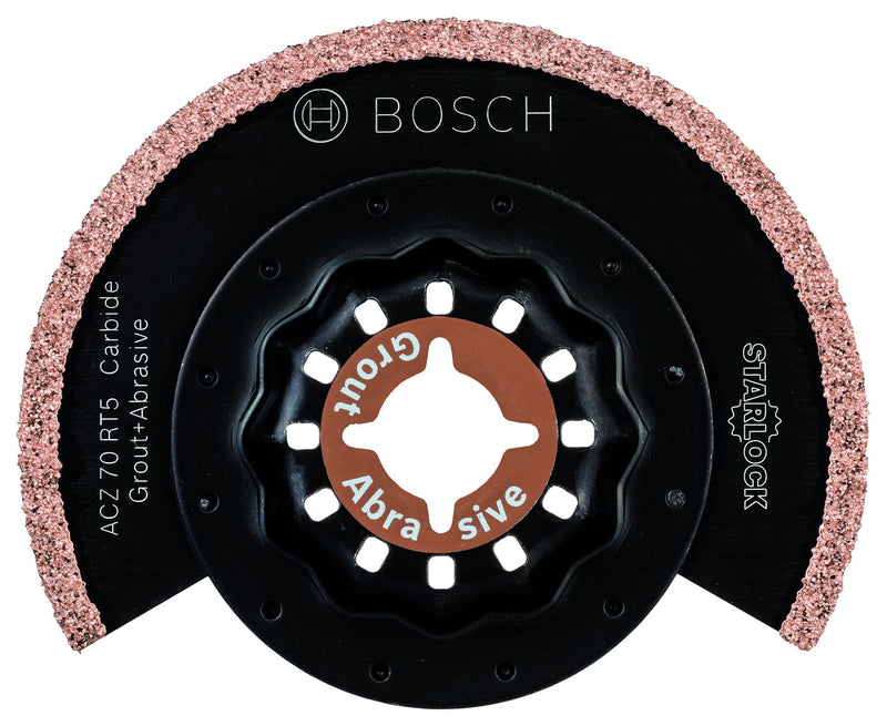Bosch Starlock Multitoolaccessoire - Acz 70 Rt5 Carbide Riff Segmentzaagblad - [Dutch Import]