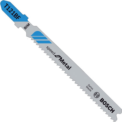 Bosch - Decoupeerzaagblad T 121 Bf Speed For Metal - 3 Stuks - [Dutch Import]