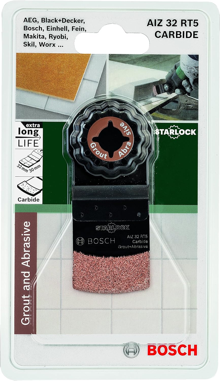 Bosch Aiz 32 Rt5 Carbide Invalzaagblad - 32 X 30 Mm - Voor Cement En Tegels - [Dutch Import]