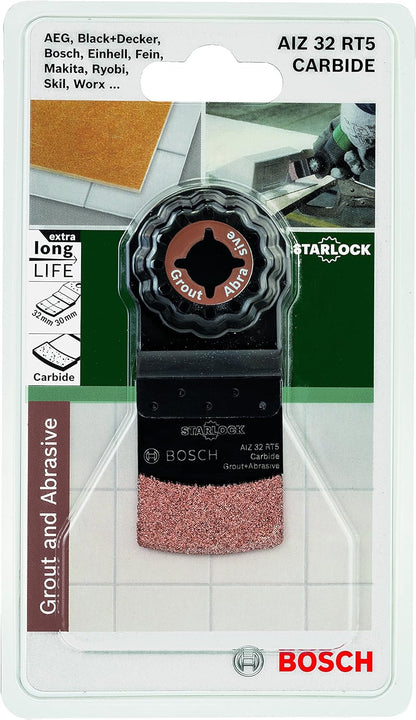 Bosch Aiz 32 Rt5 Carbide Invalzaagblad - 32 X 30 Mm - Voor Cement En Tegels - [Dutch Import]