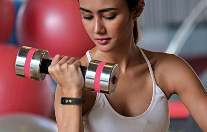 Technaxx Germany Bluetooth Fitness Tracker Exercise Watch Smart Band Activity Tracker with Temperature Heart Rate & Sleep Monitor TX-HR7