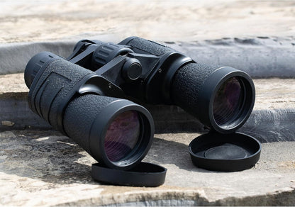 Technaxx 10x50 Binoculars TX-179 for Hiking, Hunting, Travelling, Bird Watching, Sporting Events, etc. – Sharp Images, BaK-7 Glass Prisms and Lens, Rubber-Armoured Body