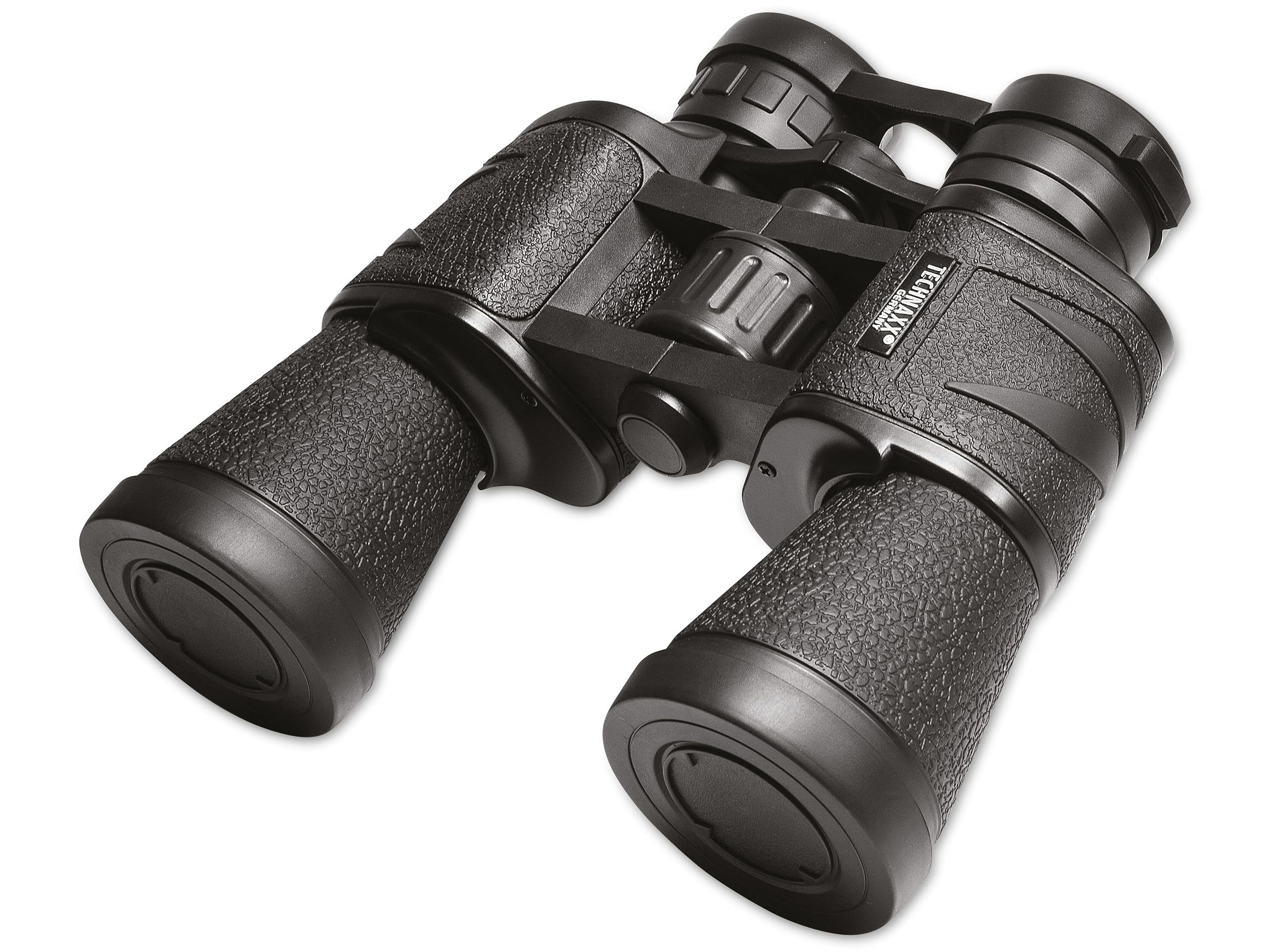 Technaxx 10x50 Binoculars TX-179 for Hiking, Hunting, Travelling, Bird Watching, Sporting Events, etc. – Sharp Images, BaK-7 Glass Prisms and Lens, Rubber-Armoured Body