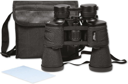 Technaxx 10x50 Binoculars TX-179 for Hiking, Hunting, Travelling, Bird Watching, Sporting Events, etc. – Sharp Images, BaK-7 Glass Prisms and Lens, Rubber-Armoured Body