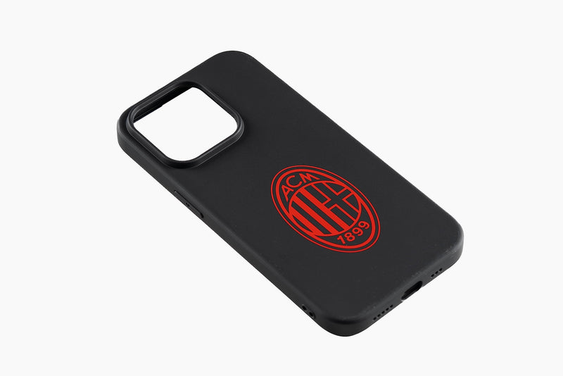 Celly, Case for iPhone 14 Pro, Milan Line, Colour Black, Soft Touch, Made from 100% Recycled TPU and Global Recycled Standard Certified, with Side Protection case iphone 14 pro