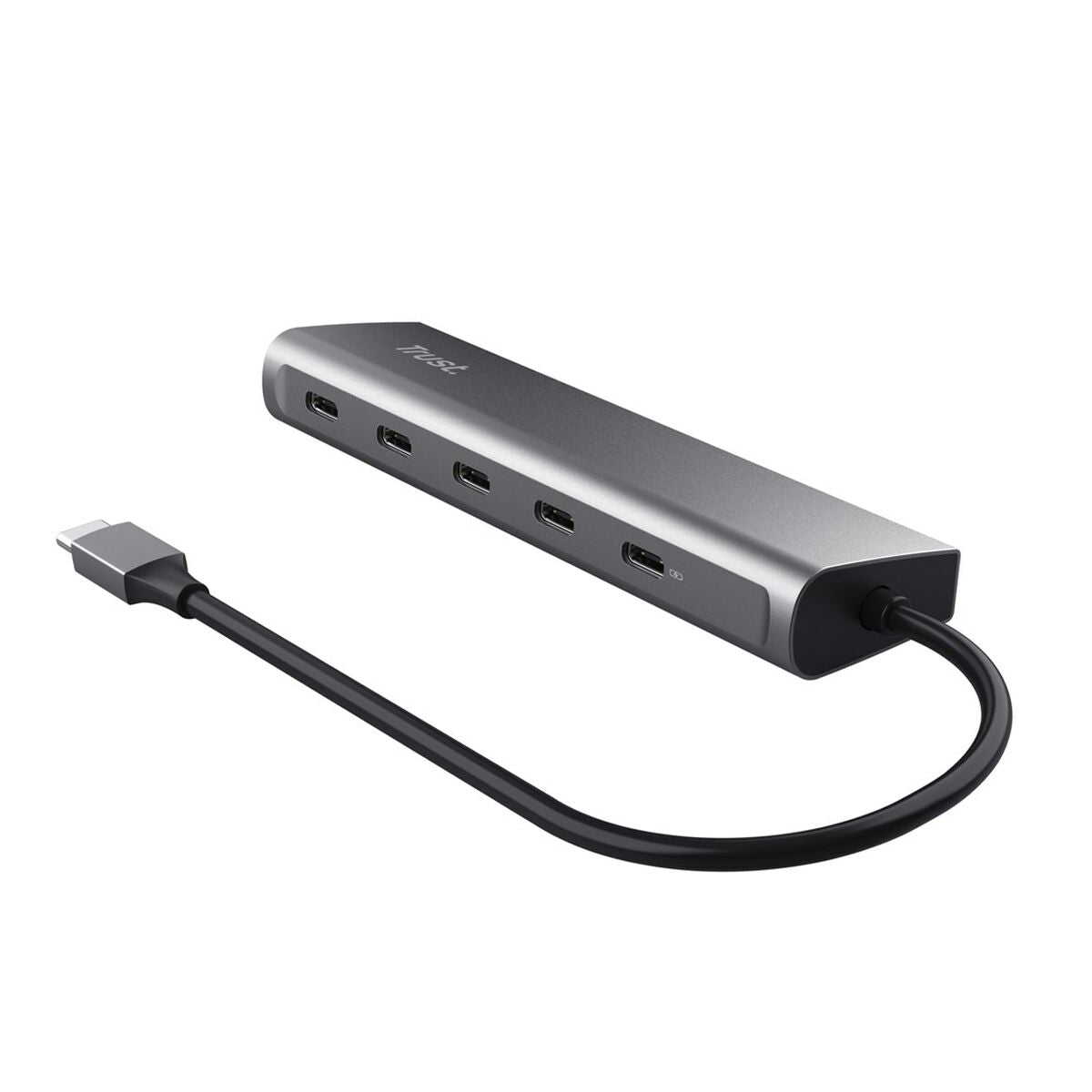 USB Hub Trust 25136 100 W Silver (1 Unit)