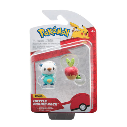 Pokemon - Battle Figure Pack (Oshawott + Applin) /Toys