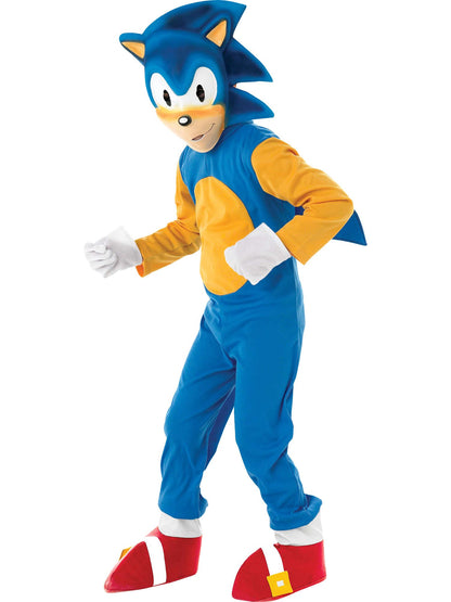 Rubie's Officiële Sonic The Hedgehog Kinderen Fancy Dress, Veelkleurig, Groot (7-8 Jaar), Wereldboek Dag