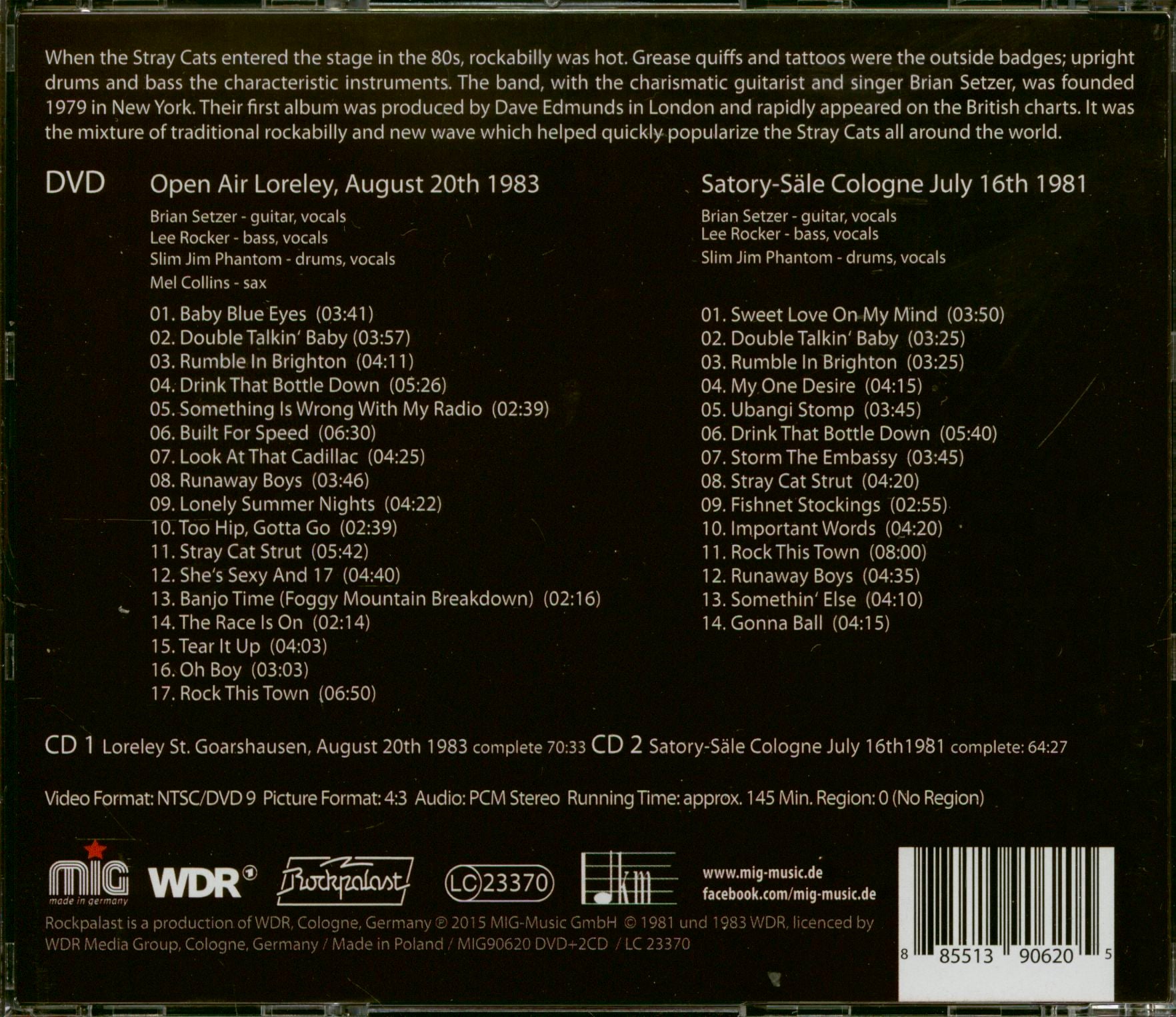 Live At Rockpalast: 1983 Loreley Open Air & 1981 Cologne