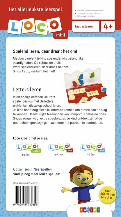 Loco Mini Rompompom ik leer letters