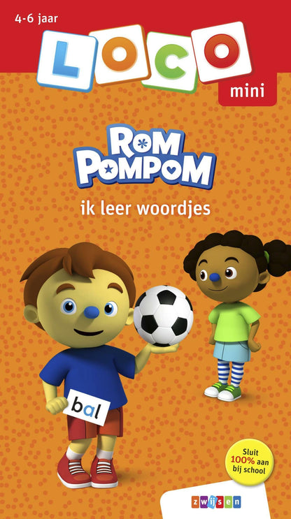 Loco Mini Rompompom ik leer woordjes
