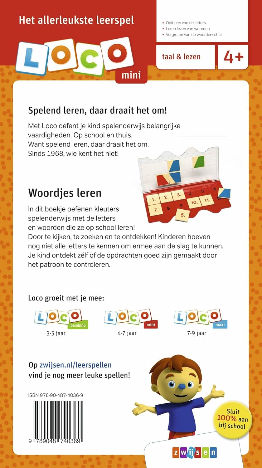 Loco Mini Rompompom ik leer woordjes