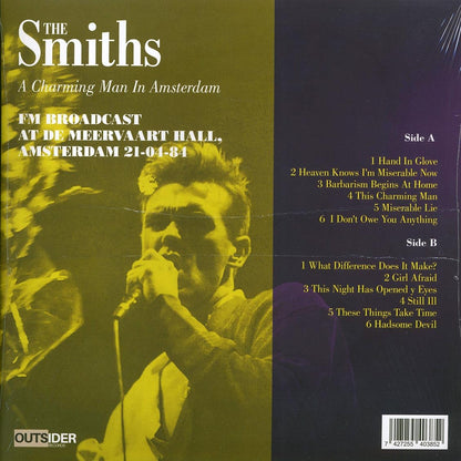 The Smiths - A Charming Man In Amsterdam: De Meervaart Hall, 21-04-84 (ltd. ed.) (purple vinyl) - Vinyl LP