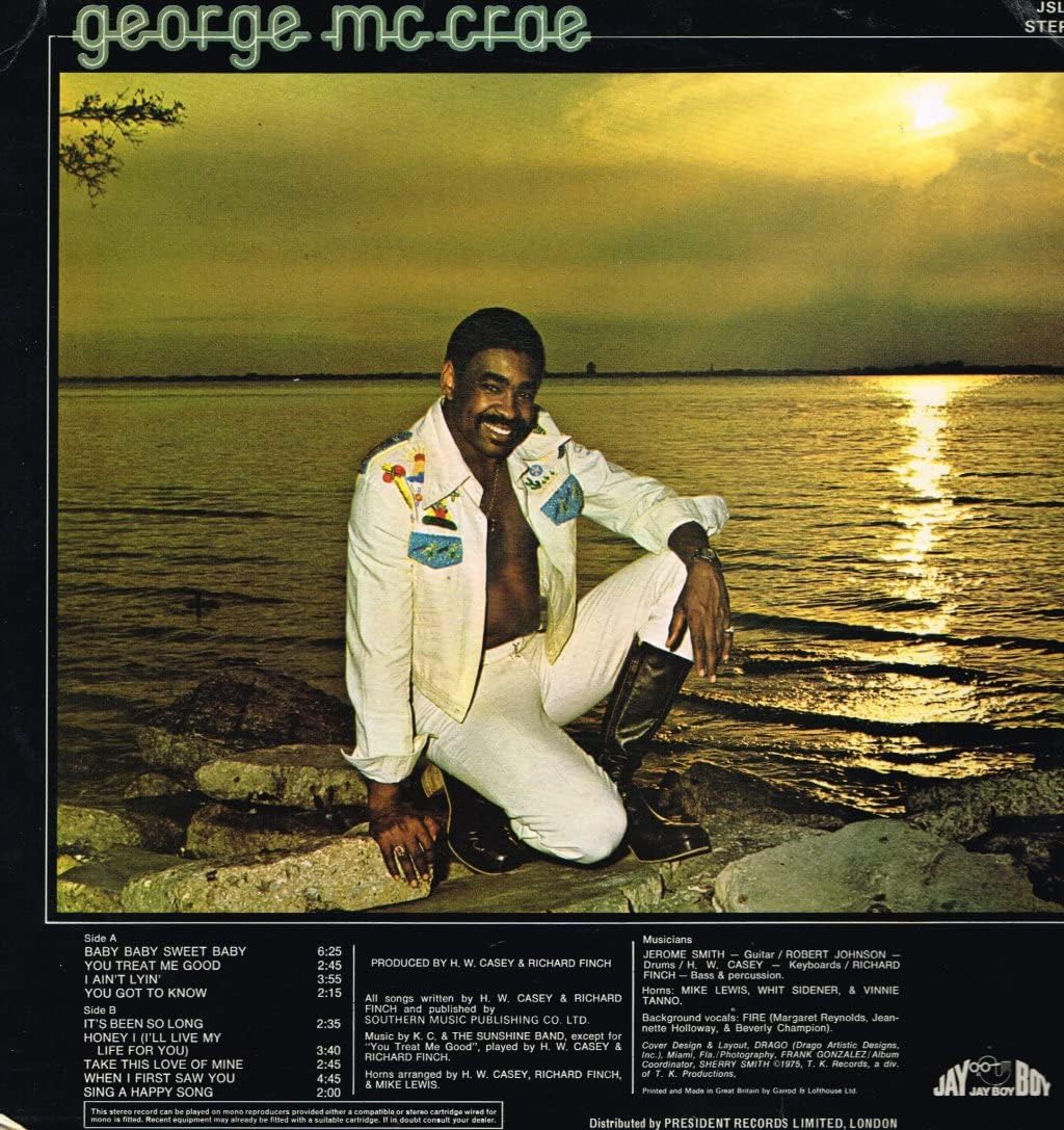 GEORGE McCRAE It's Been So Long UK 7" 45