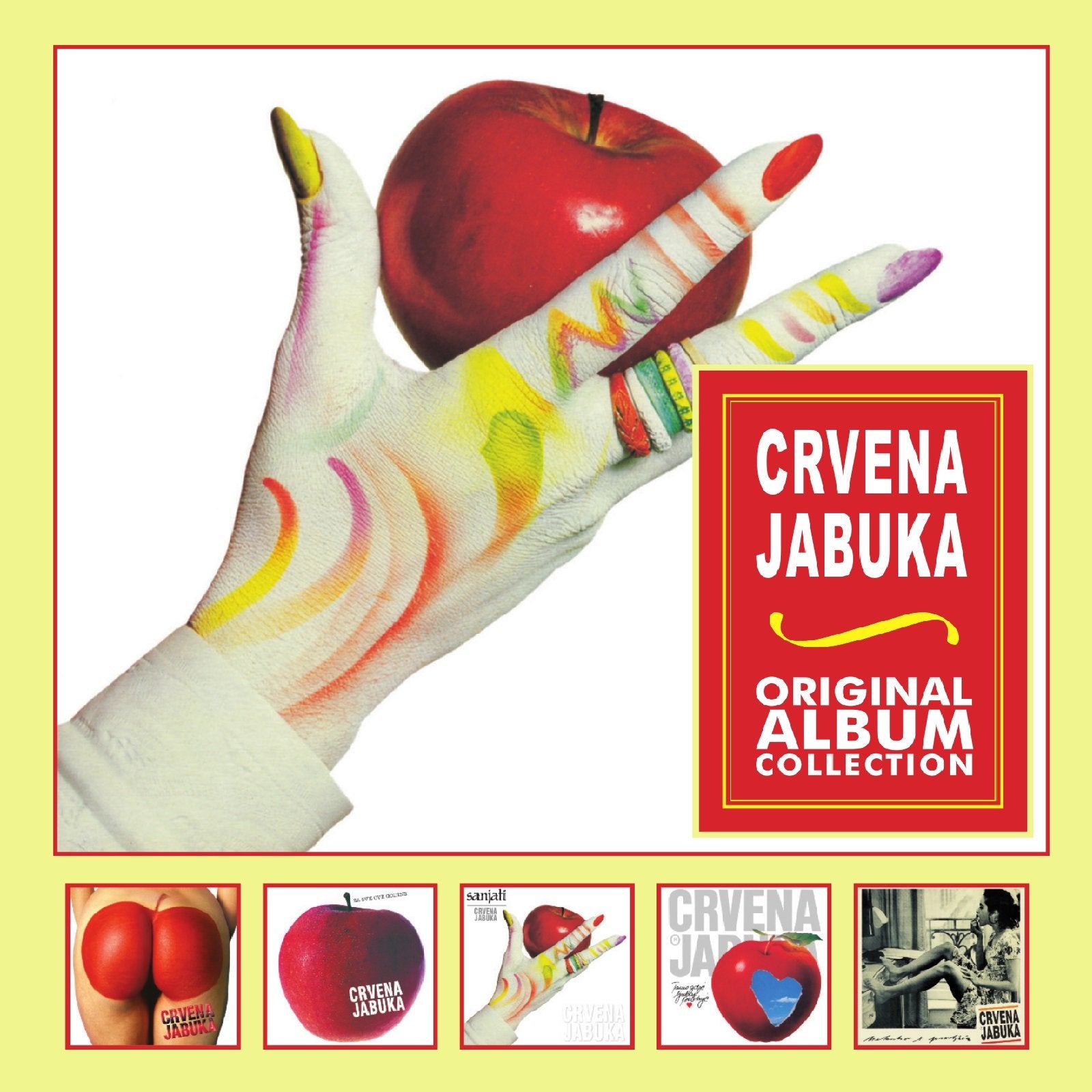 CRVENA JABUKA - Original Album Collection – Box kartonski (5 CD