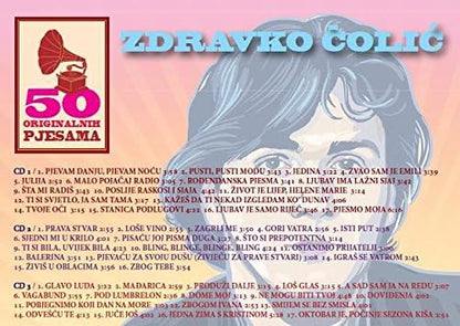 ZDRAVKO COLIC - 50 hitova , 2013 (3 CD