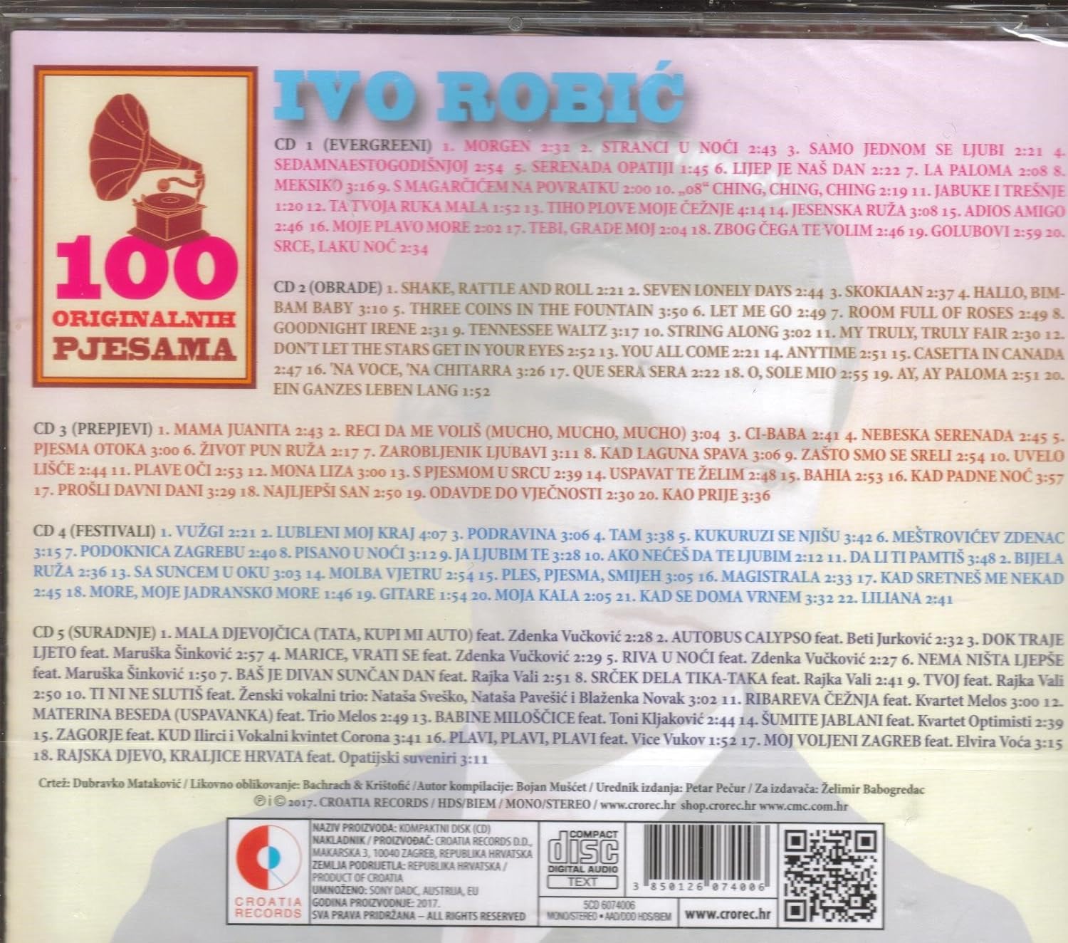 100 ORIGINALNIH PJESAMA