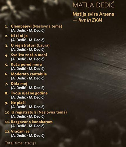 Matija Svira Arsena / Live In Zkm (Region 2)