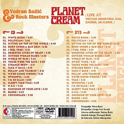 PLANET CREAM-BOZIC, VEDRAN & ROCK MASTERS