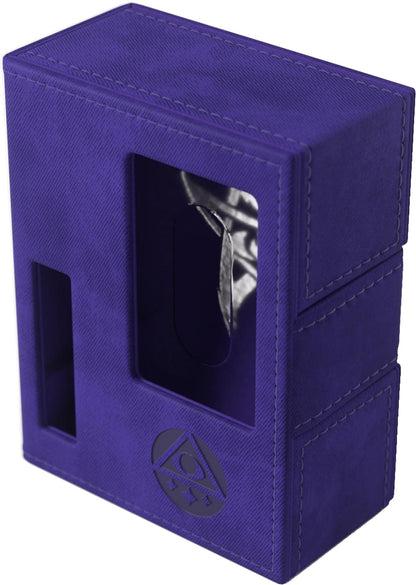 Gamegenic, Arkham Horror Investigator Deck Tome Mystic - Purple
