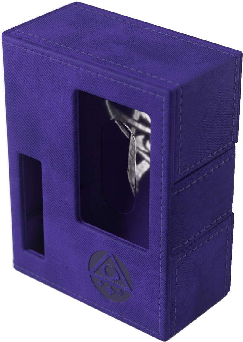 Gamegenic, Arkham Horror Investigator Deck Tome Mystic - Purple