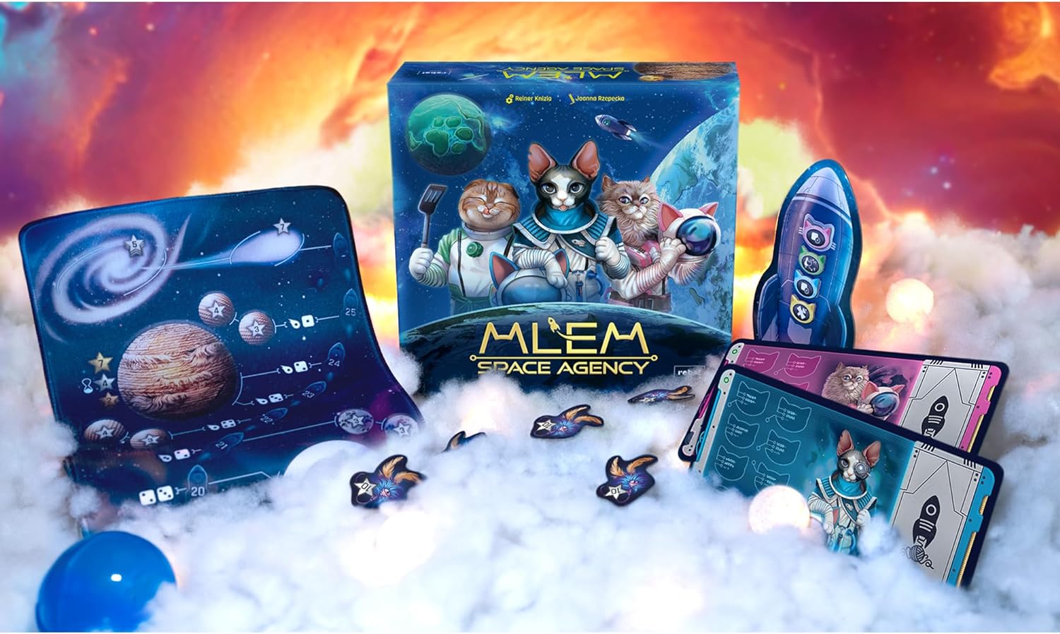 Rebel | MLEM Space Agency | Board Game | Ages 8+ | 2-5 Players | 45-60 Minutes Playing Time