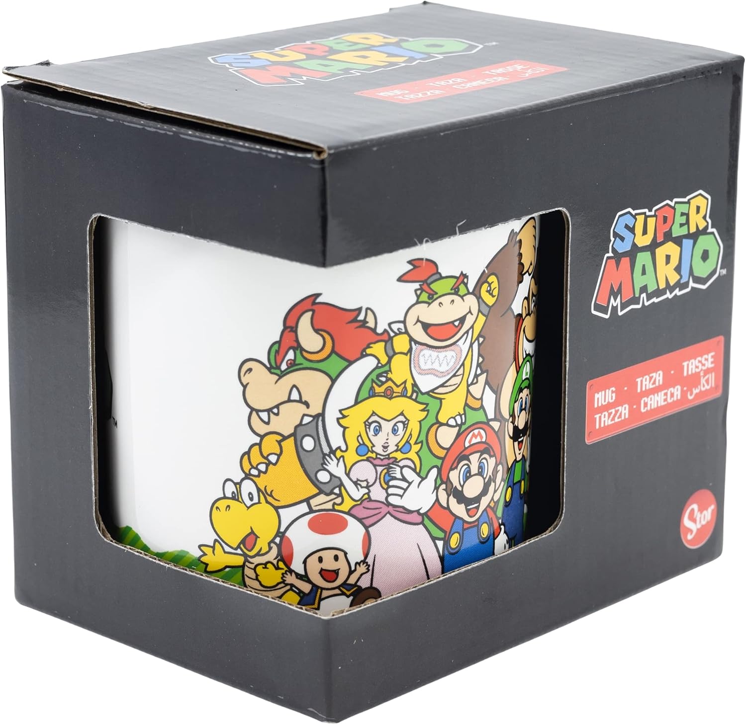 KERAMIKTASSE 325 ML | SUPER MARIO GROUP DNLS, Farbig
