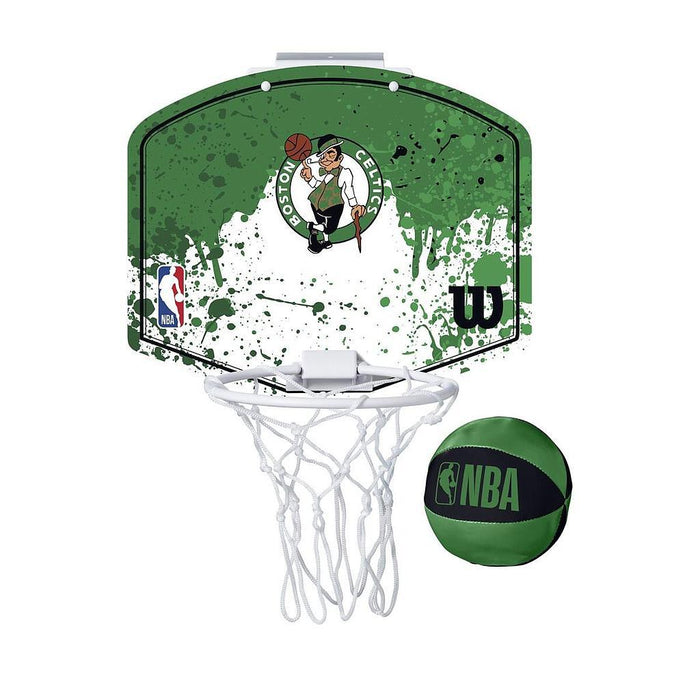 Wilson Unisex Adult NBA Team Mini Hoop Basketball