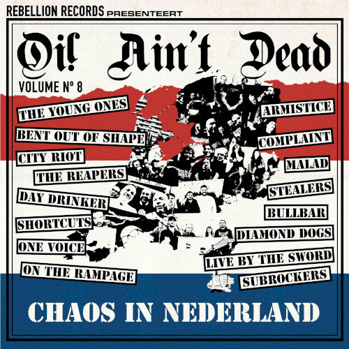 Chaos In Nederland (Oi! Ain't Dead 8) (Orange LP)
