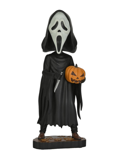 Scream Head Knocker Ghost Face with Pumpkin 20 cm