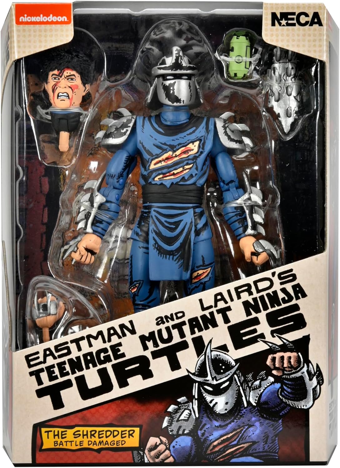 Tortues Ninja (Mirage Comics) figurine Battle Damaged Shredder 18 cm