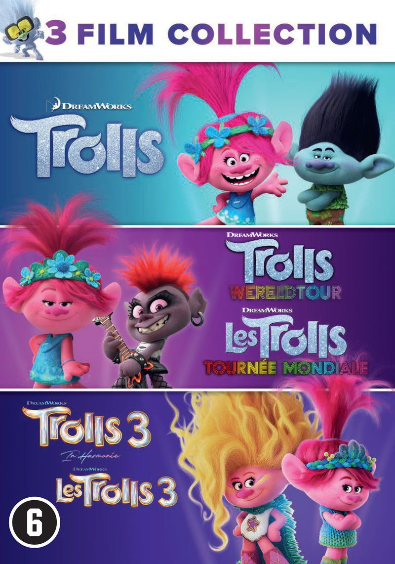 TROLLS 1-3 Boxset DVD (NL Versie