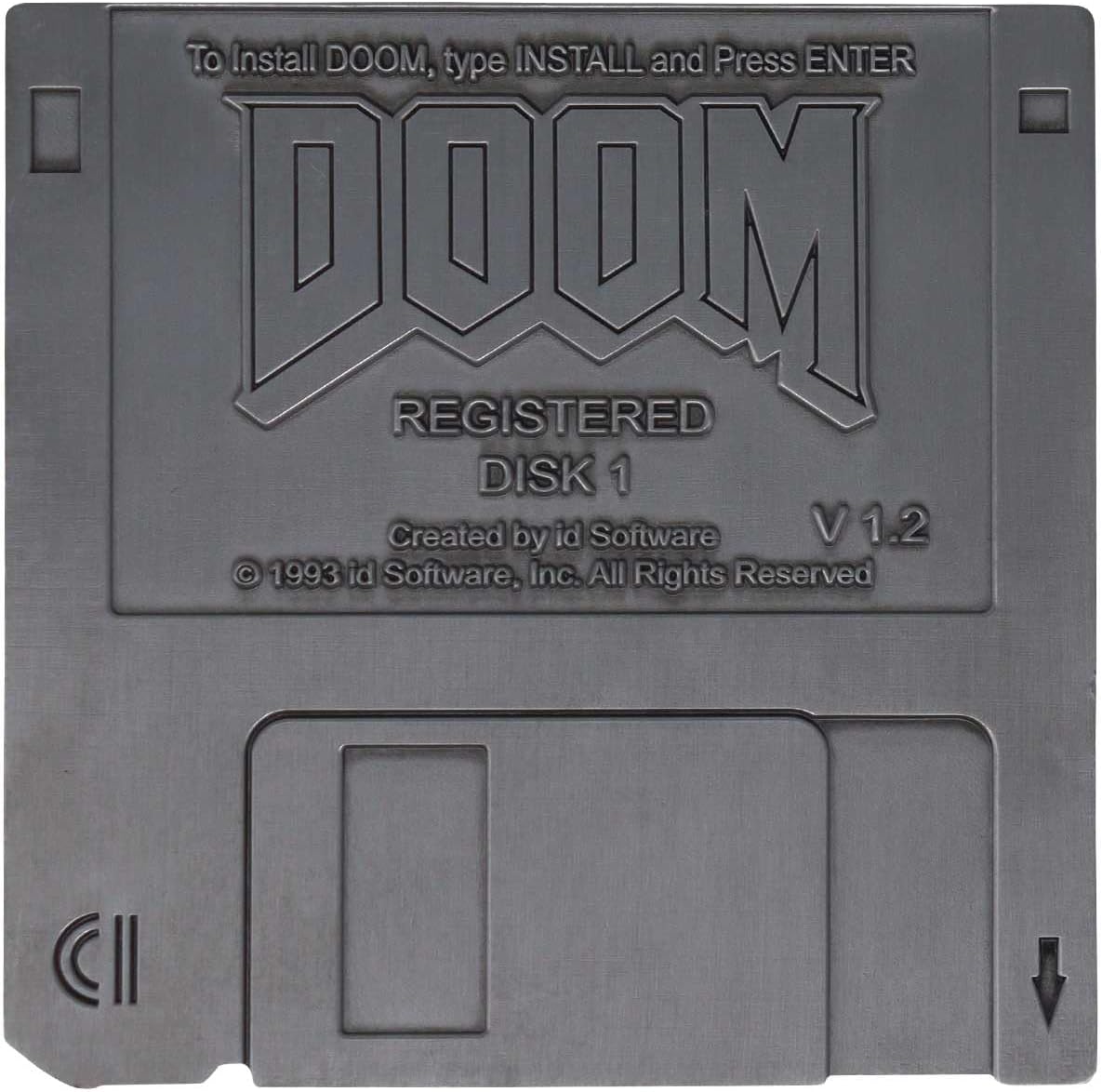 Doom Floppy Disc Limited Edition Replica