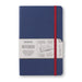 IF Bookaroo Notebook A5, Journal - Navy, Classic Ruled Notebook, Hard Cover with Soft PU, (A5) 21.5 x 13.5cm, 192 Pages