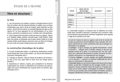 Juste la fin du monde: PROGRAMME NOUVEAU BAC 2021 1ère - Parcours "Crise personnelle, crise familiale"
