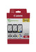 Canon PG-575XL x 2 / CL-576XL High Yield Genuine Ink Cartridges, Pack of 3 (2 x Black, 1 x Colour) - Cardboard Multipack