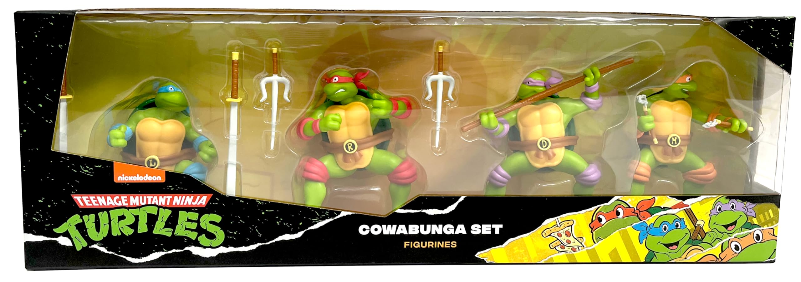 TORTUGAS NINJA Comansi Collection Set (4 Figuren