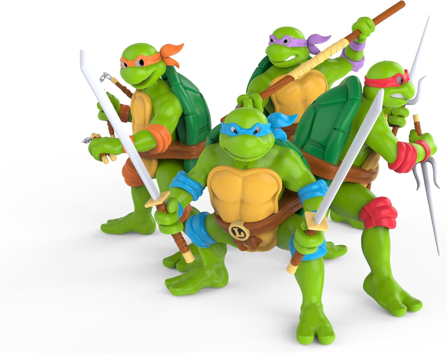 TORTUGAS NINJA Comansi Collection Set (4 Figuren