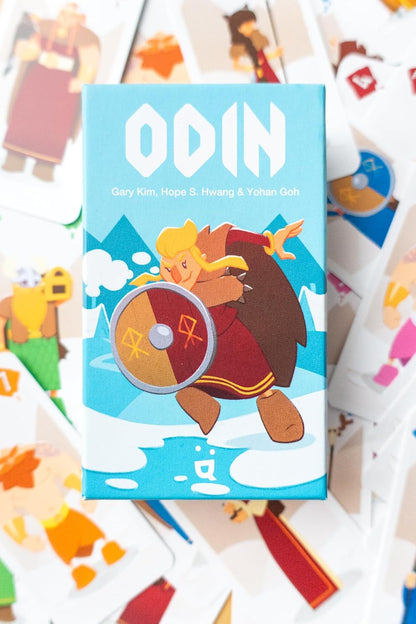 Helvetiq | Odin | Card Game | Ages 7+ | 2-6 Players | 15 Minutes Playing Time