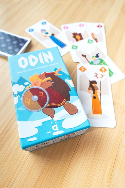 Helvetiq | Odin | Card Game | Ages 7+ | 2-6 Players | 15 Minutes Playing Time
