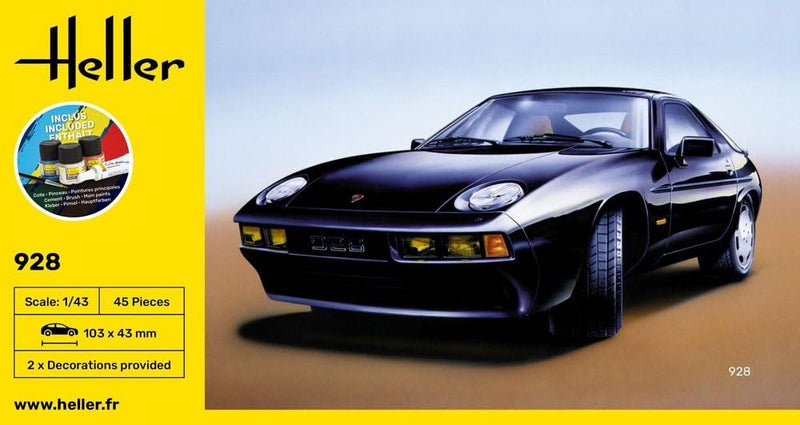Heller - 1/43 Starter Kit Porsche 928 (9/23) *