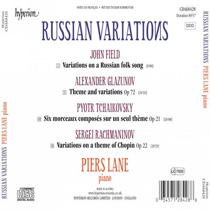 Piers Lane: Russian Variations
