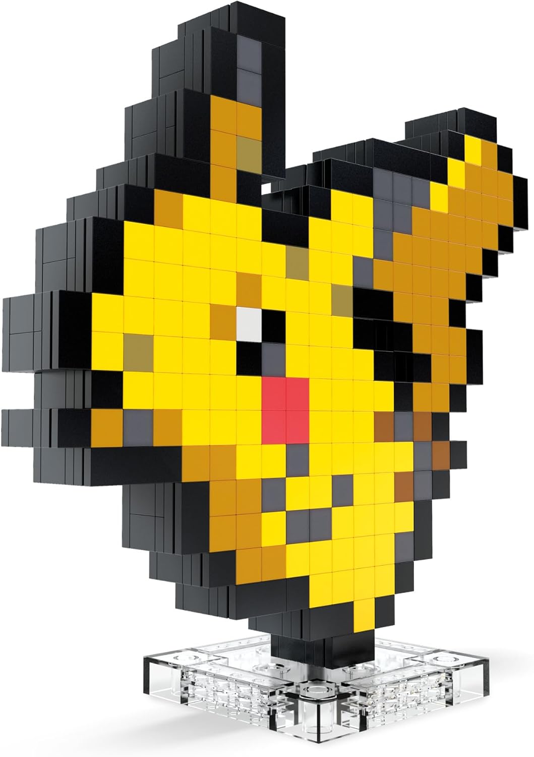 Mega Pokémon Pixel Art Pikachu 400 Bloques de construcción, Estilo Retro pixelado, decoración para coleccionistas, Juguete +13 años (HTH74