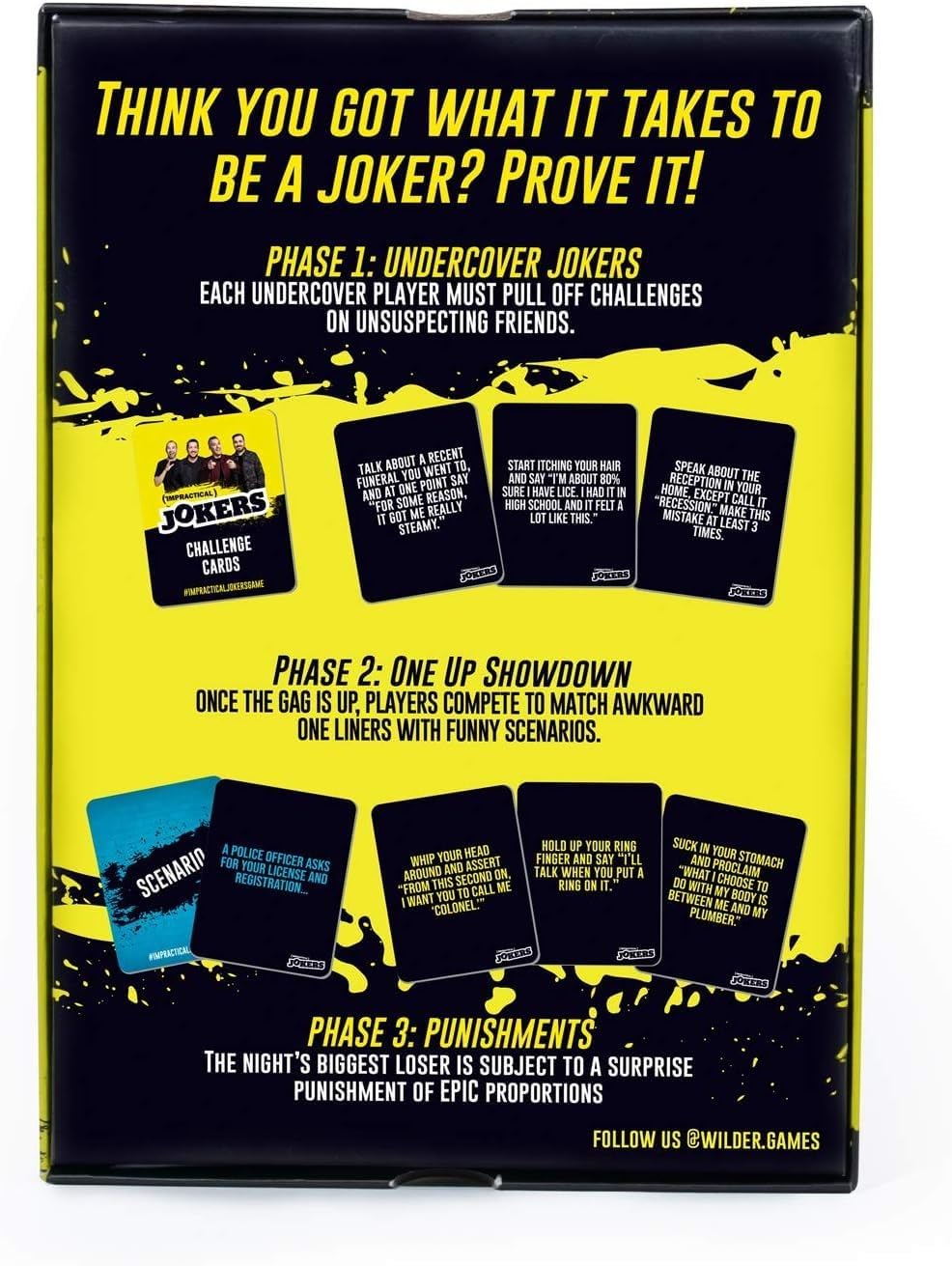Wilder Toys Joker poco pratici: il game-box delle sfide per età 17+