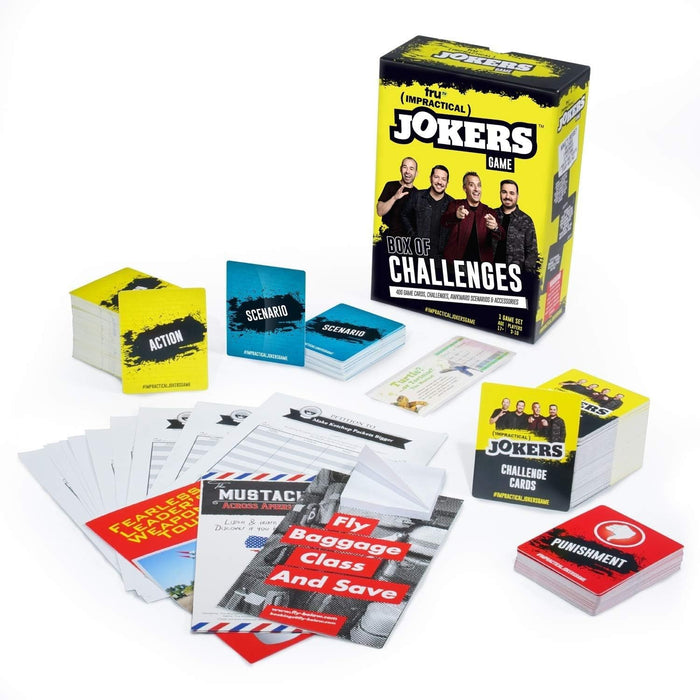 Wilder Toys Impractical Jokers: The Game-Box of Challenges for Ages 17+