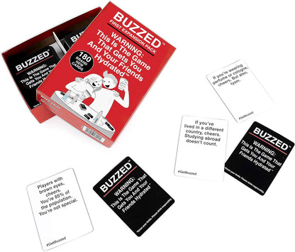Buzzed - The Hilarious Party Game That Will Get You & Your Friends Hydrated - Expansion Pack #1 Buzzed Expansion Pack 1