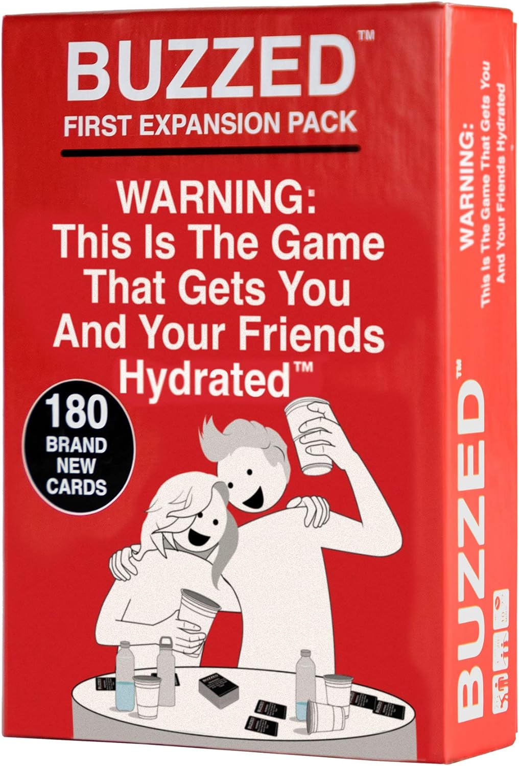 Buzzed - The Hilarious Party Game That Will Get You & Your Friends Hydrated - Expansion Pack #1 Buzzed Expansion Pack 1