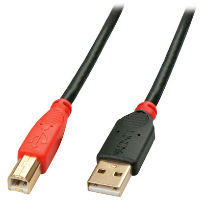 LINDY 42762 15 m Type A to B USB 2.0 Active Repeater Cable,Black