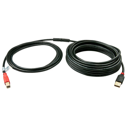 LINDY 42762 15 m Type A to B USB 2.0 Active Repeater Cable,Black
